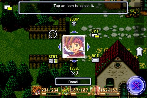 日本語のSecret of mana 