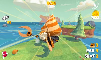 Boom Boom Hamster Golf screenshot 1