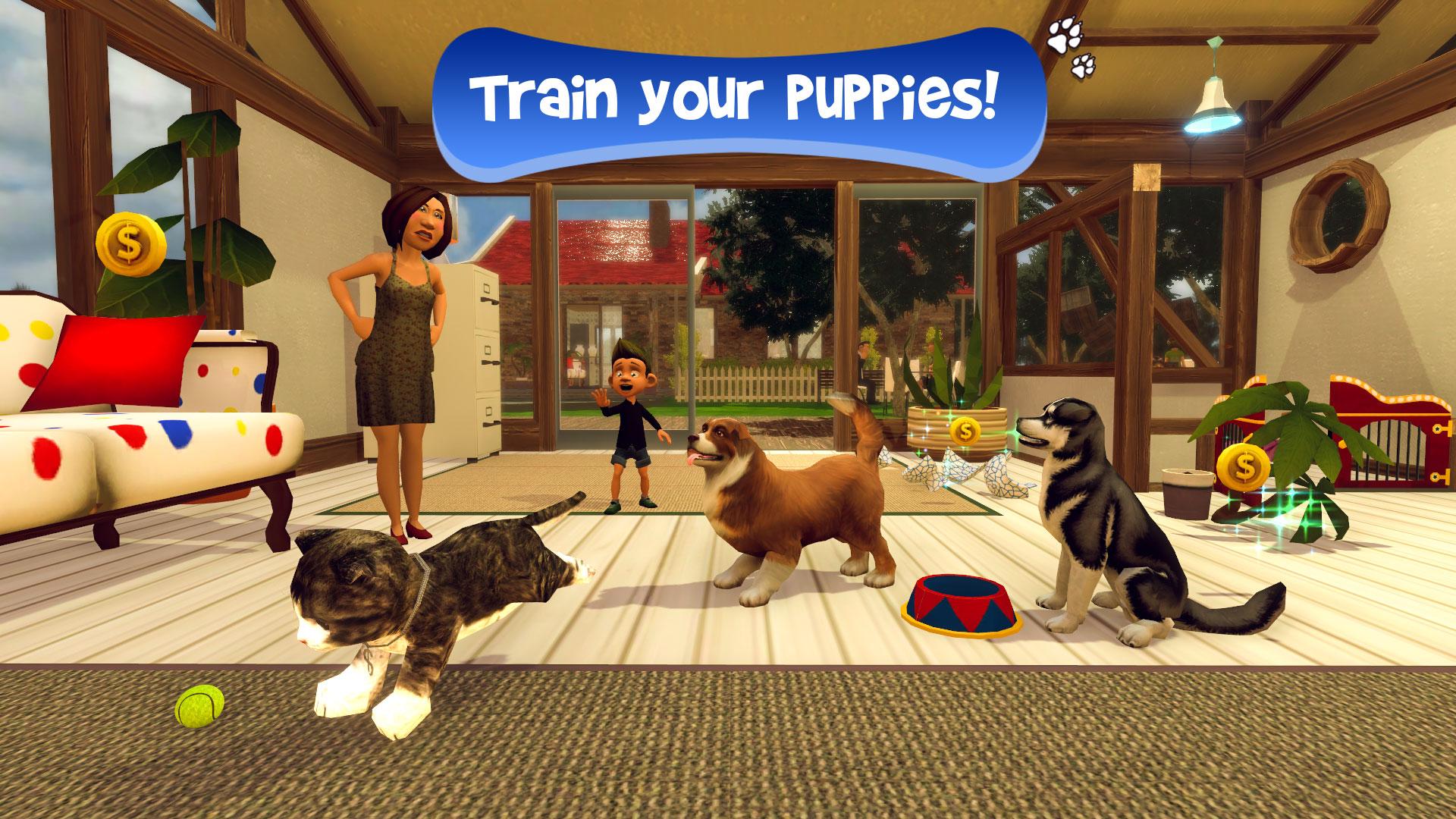 Virtual Puppy Simulator captura de pantalla 1