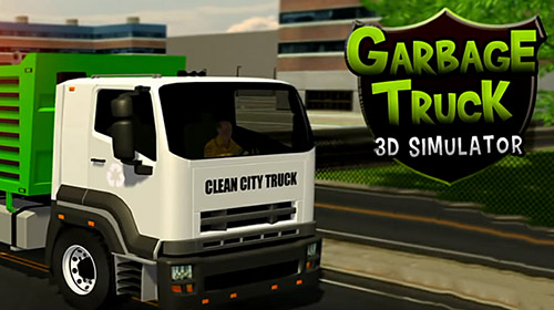 Garbage truck: Trash cleaner driving game скріншот 1