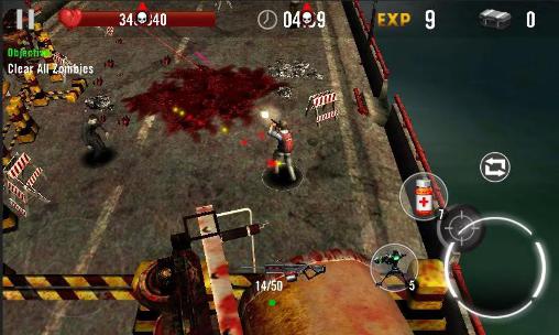 Zombie overkill 3D screenshot 1