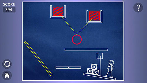 Brain hit on: Stickman rope swing puzzle games capture d'écran 1