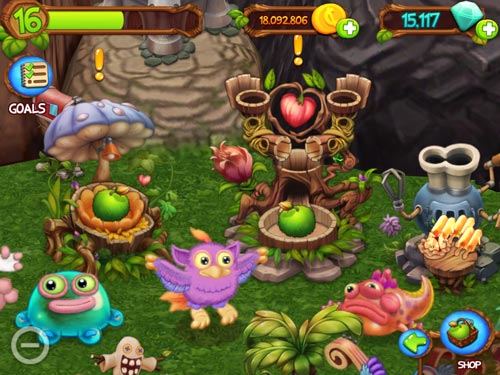 My singing monsters: Dawn of fire为Android