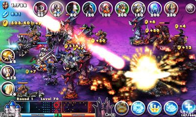 Empire VS Orcs captura de tela 1