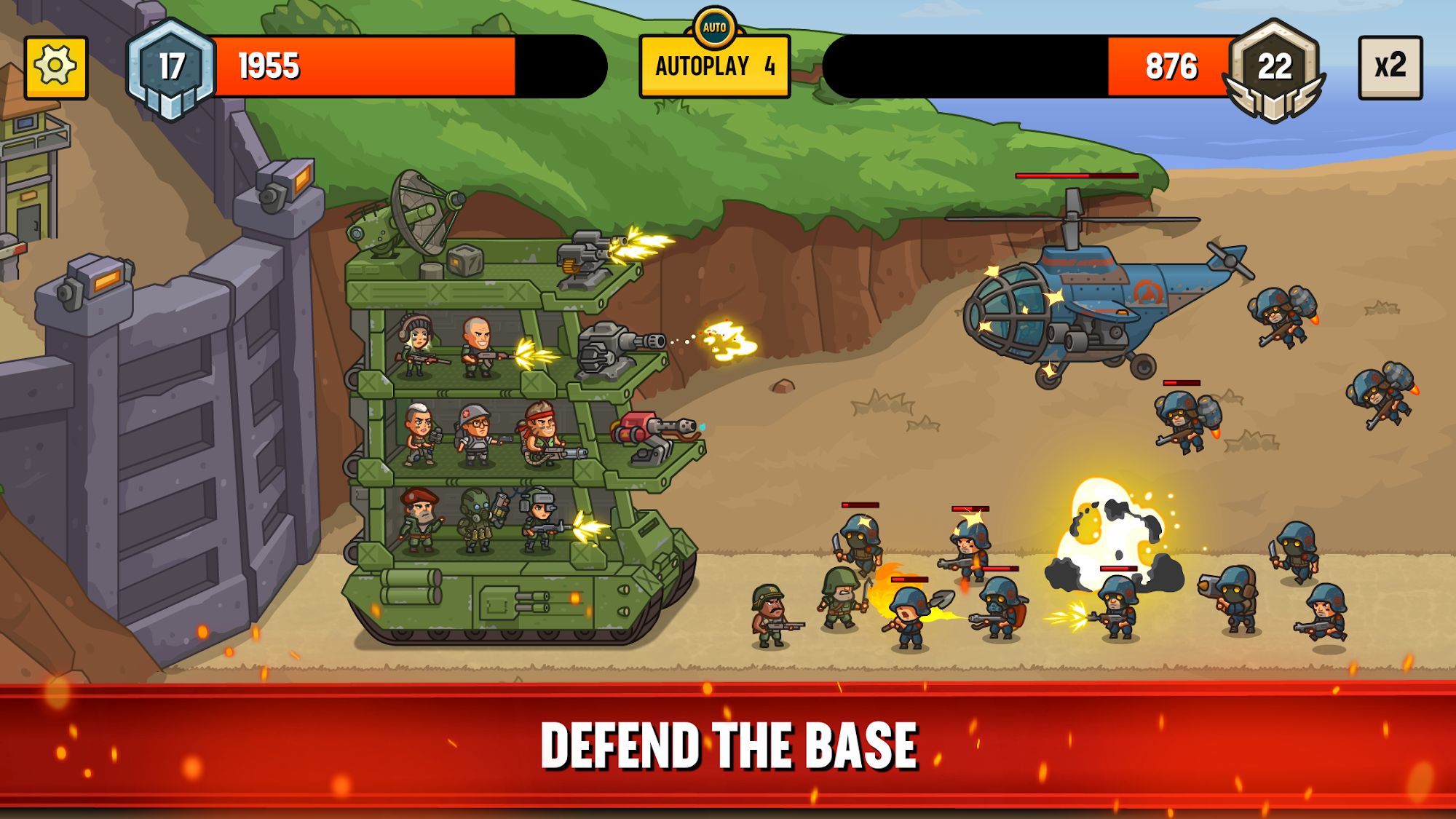 World War Defense for Android