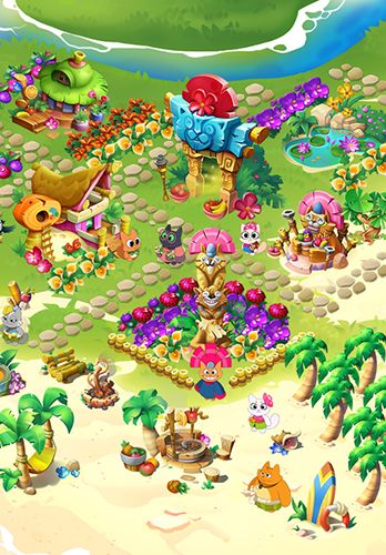 Tropicats: Puzzle Paradies für iPhone kostenlos