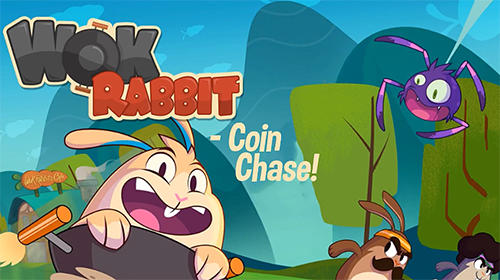 Wok rabbit: Coin chase! captura de pantalla 1