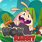 Wok rabbit: Coin chase! icône