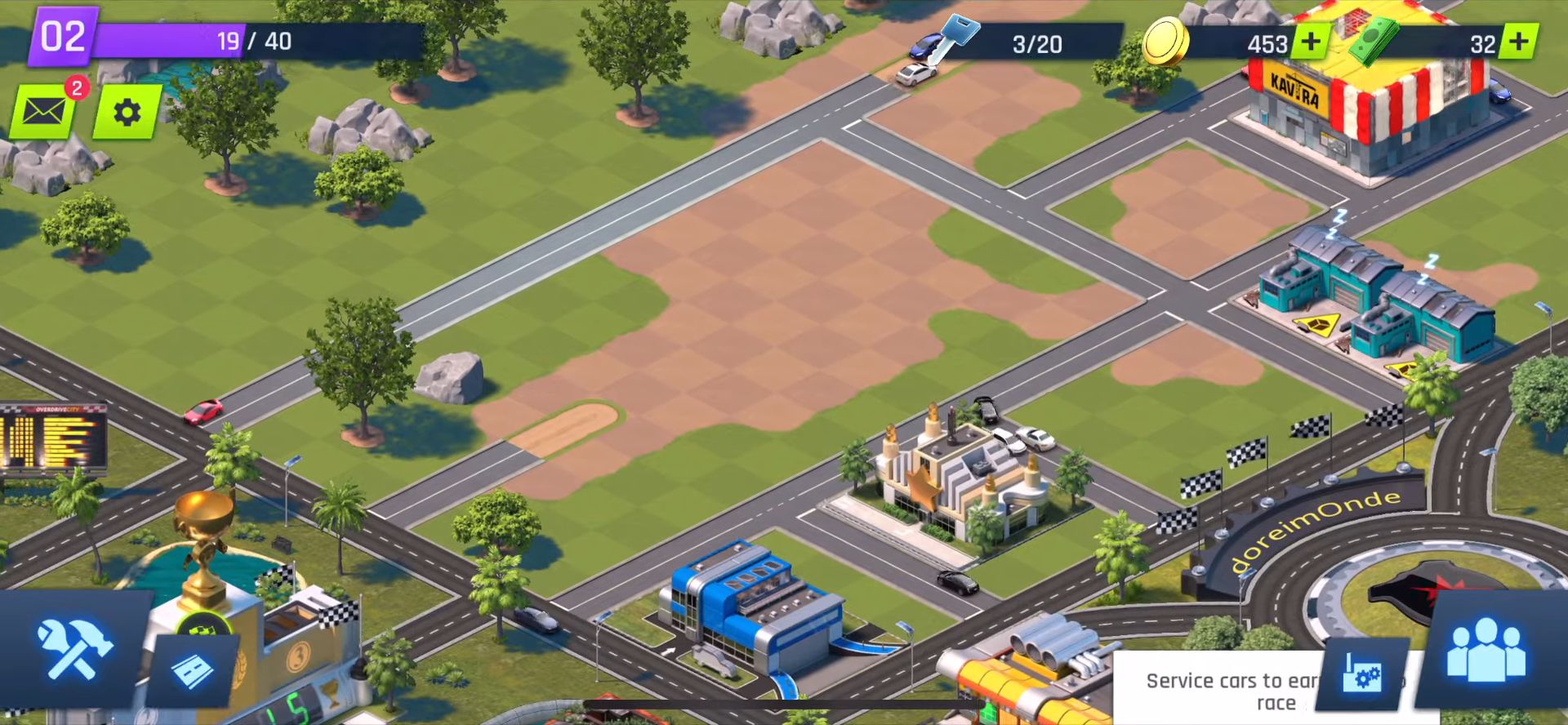Overdrive City captura de pantalla 1