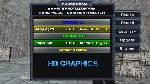 Death strike: Multiplayer FPS capture d'écran 1