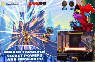Kämpfe: Lade He-Man: Das beste Spiel des Universums für dein Handy herunter