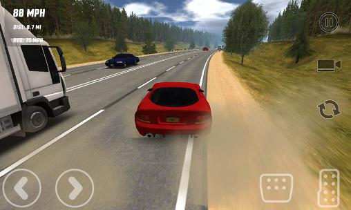 Freeway traffic rush скриншот 1