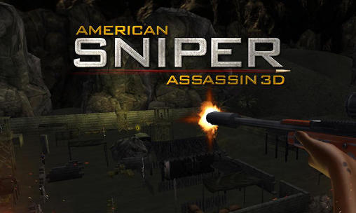 American sniper assassin 3D Symbol