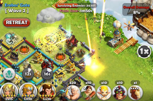 Hero sky: Epic guild wars pour Android