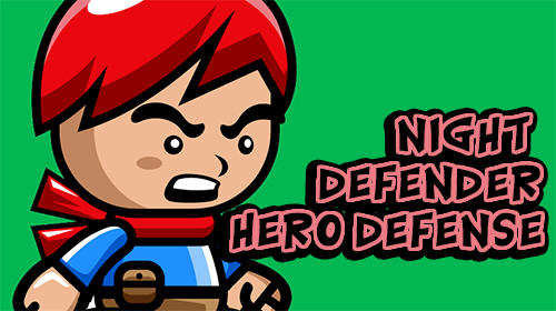 Night defender: Hero defense captura de tela 1
