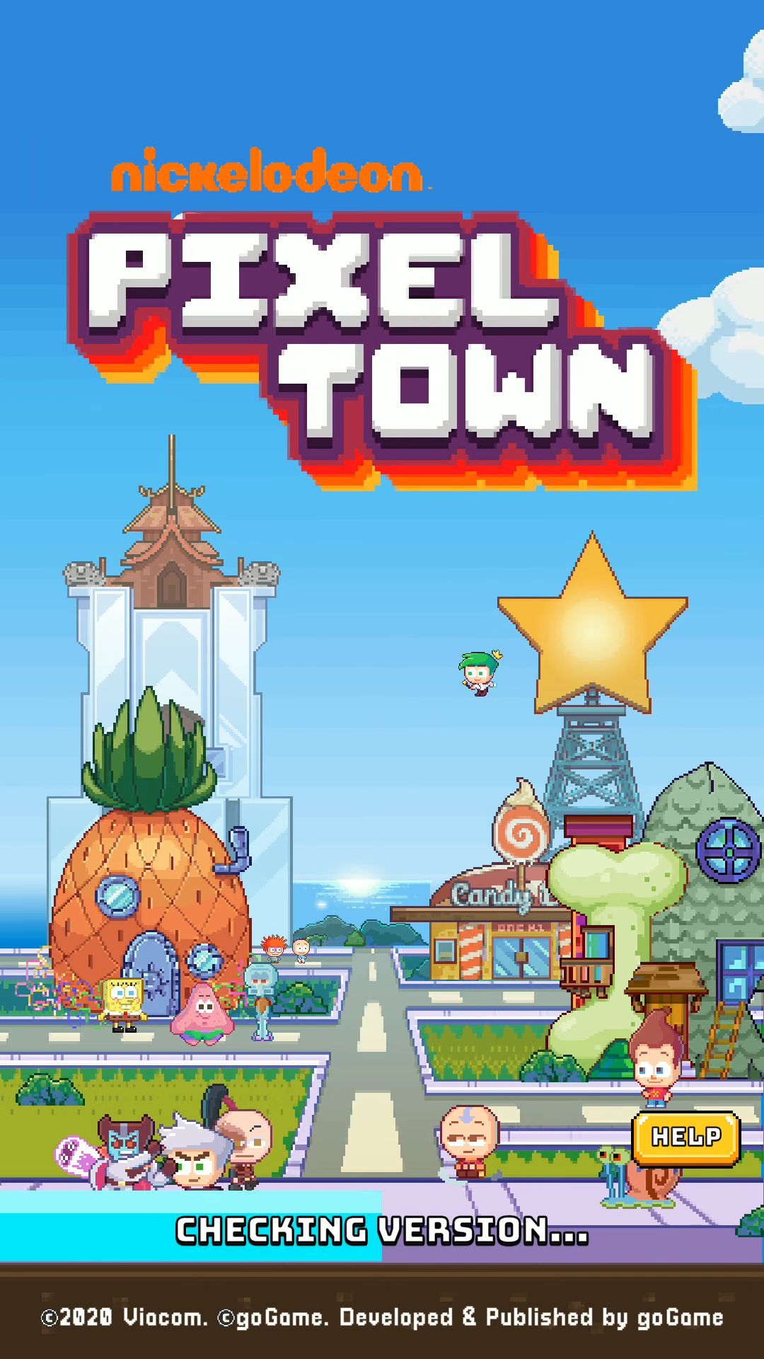 Nickelodeon Pixel Town capture d'écran 1