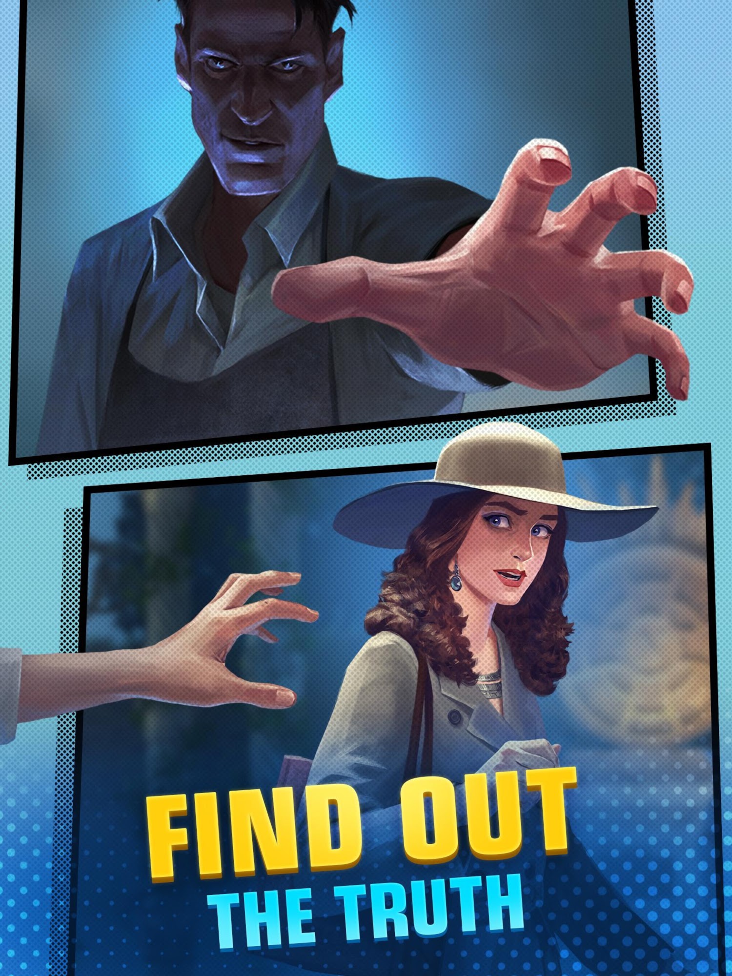 Riddleside: Fading Legacy - Detective match 3 game captura de tela 1