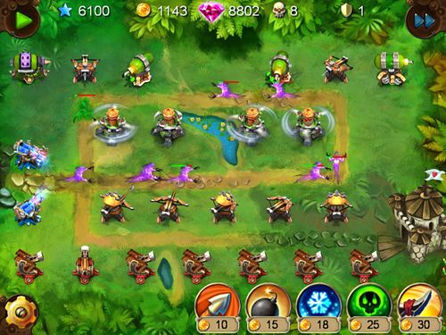 Goblin defenders: Steel and wood for iPhone for free