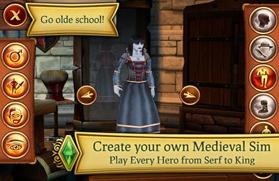 The Sims: Medieval for iPhone for free