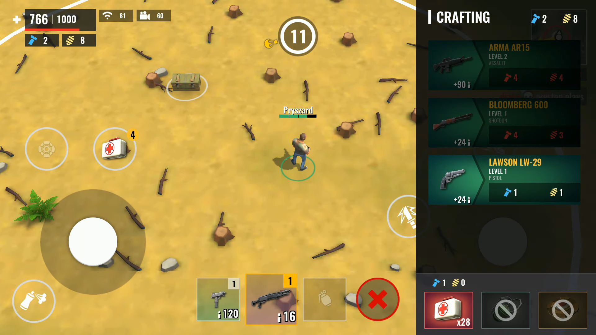The Last Stand: Zombie Survival with Battle Royale скріншот 1