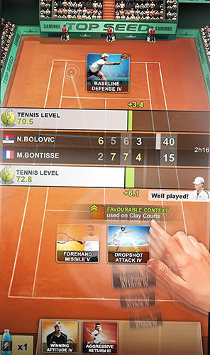 Top seed: Tennis manager für Android
