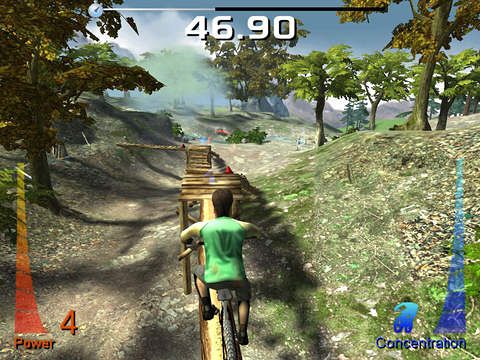 Mountain bike extreme show for iPhone