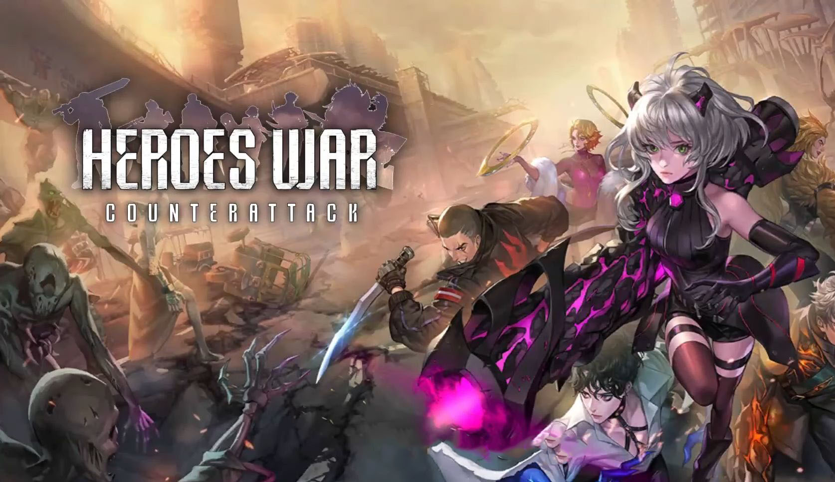 Heroes War: Counterattack captura de tela 1