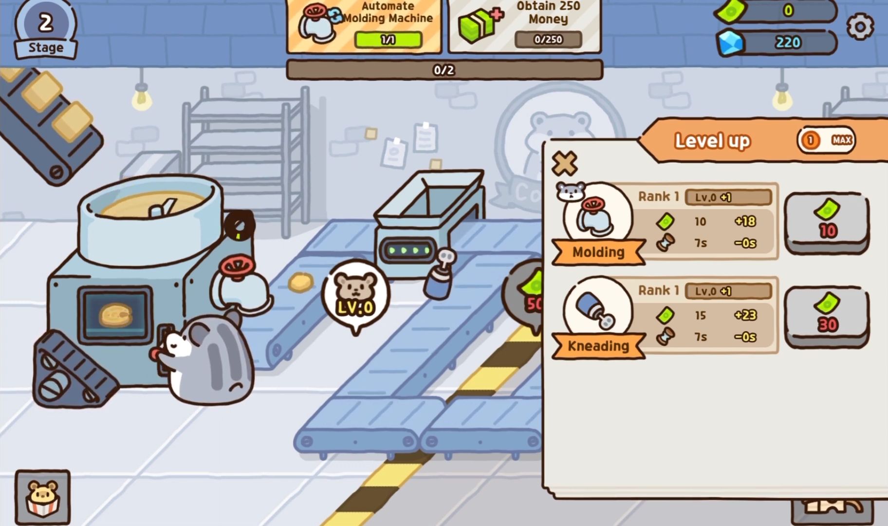 Hamster Cookie Factory - Tycoon Game for Android