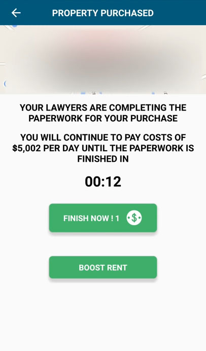 Landlord Tycoon - Money Investing Idle with GPS captura de tela 1