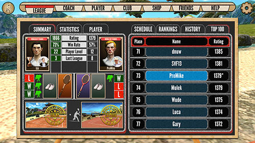World of tennis: Roaring 20's for Android