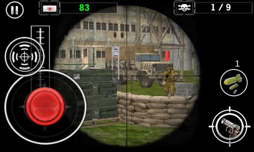 Modern army sniper shooter 3 captura de pantalla 1