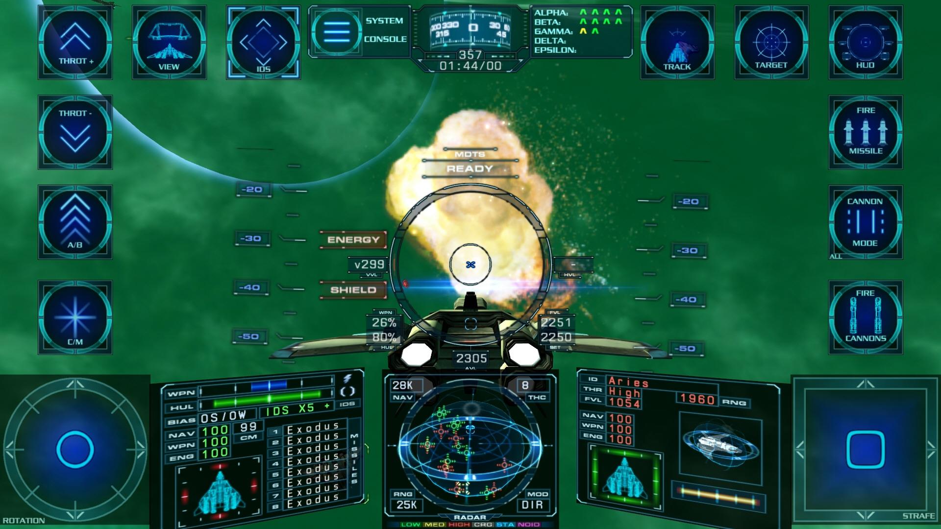 Arvoch Space Combat скриншот 1