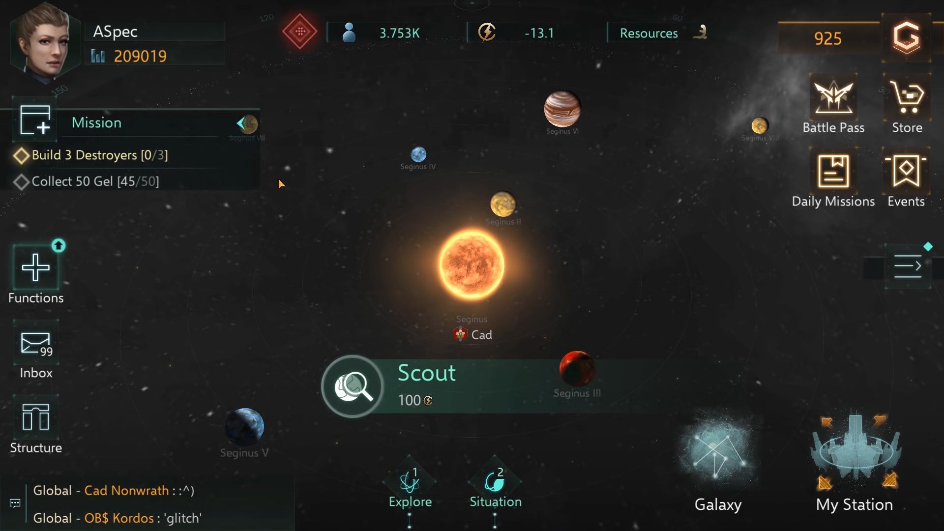 Stellaris: Galaxy Command, Sci-Fi, space strategy скриншот 1