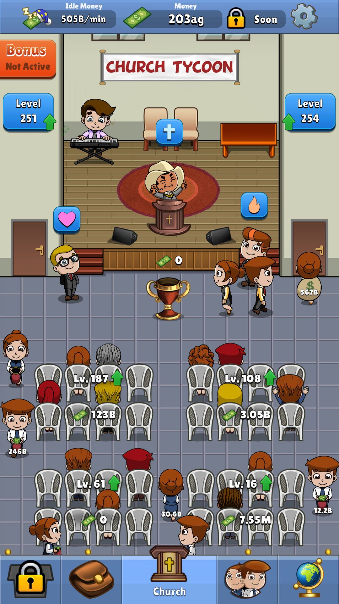 Church Tycoon - Church Simulator for Android