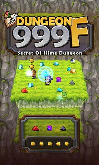 Dungeon 999 F: Secret of slime dungeon captura de tela 1