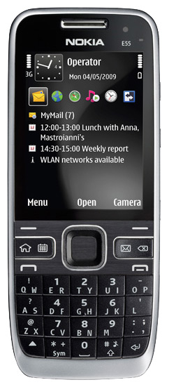 Kostenlose Klingeltöne für Nokia E55