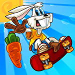 Looney bunny skater ícone