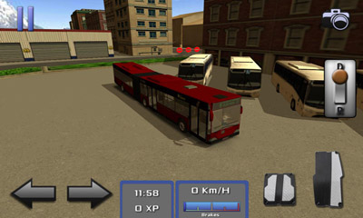 Bus Simulator 3D captura de pantalla 1