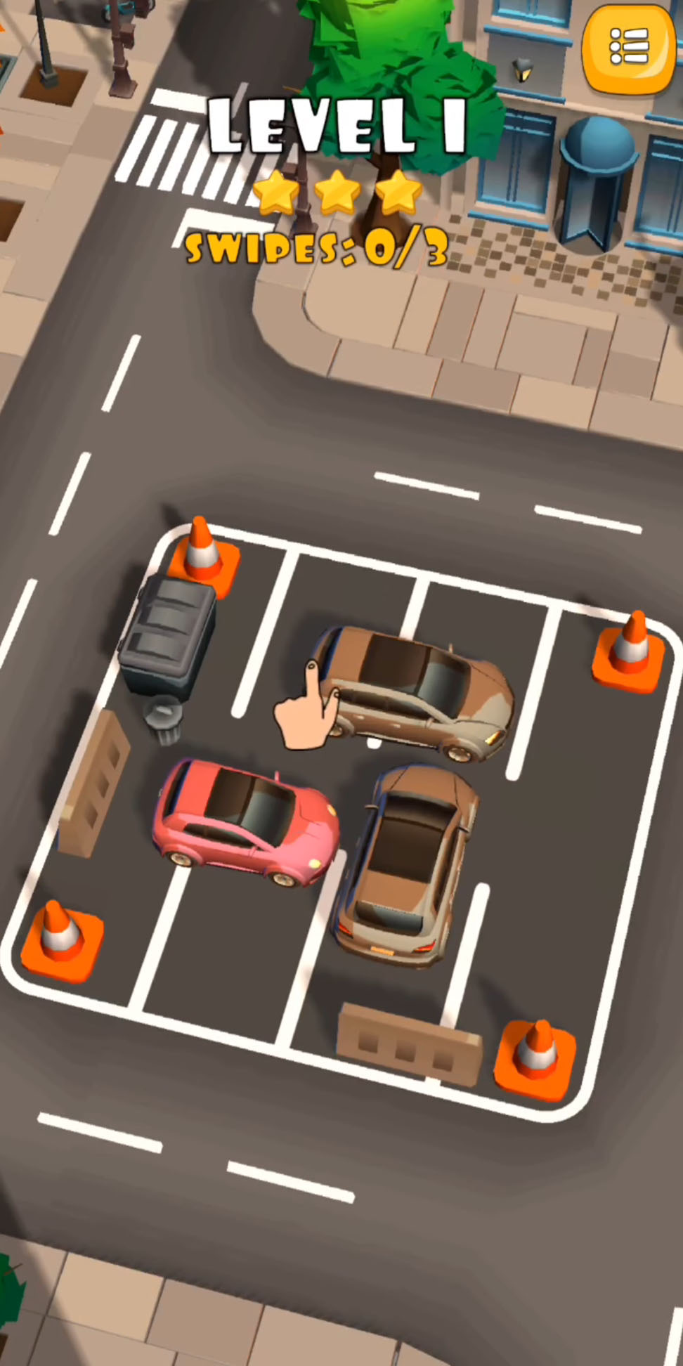 Parking Swipe - 3D Cars Puzzle Jam for Android