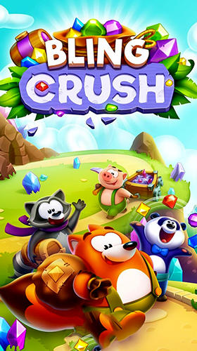 Bling crush: Match 3 puzzle game скриншот 1