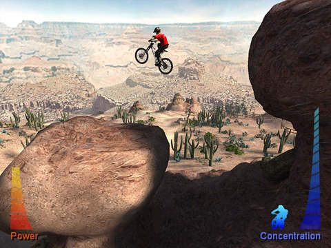 Mountain bike extreme show for iPhone