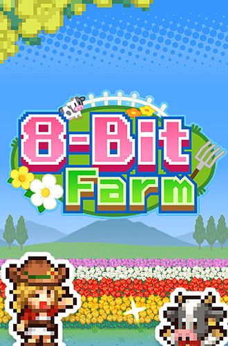 логотип 8-битная ферма