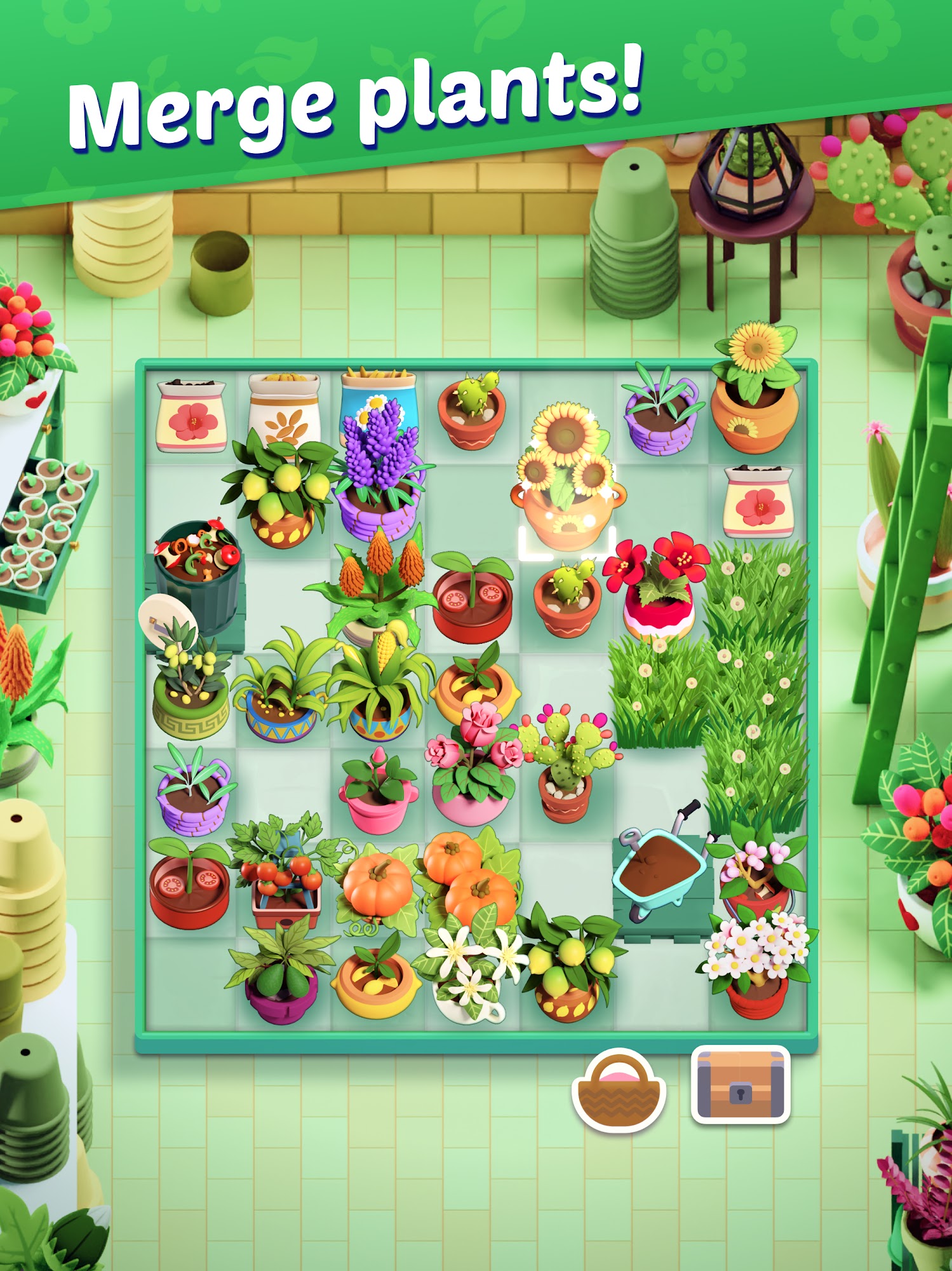 Plantopia - Merge Garden for Android