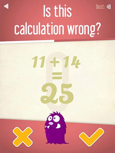 Easy! A deluxe brainteaser for iPhone for free