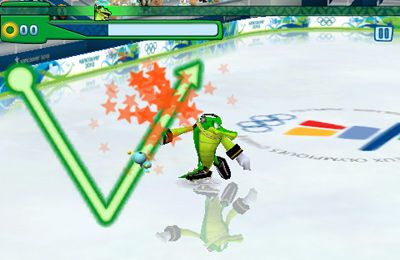 Sonic à Olympiade des Jeux d'Hiver