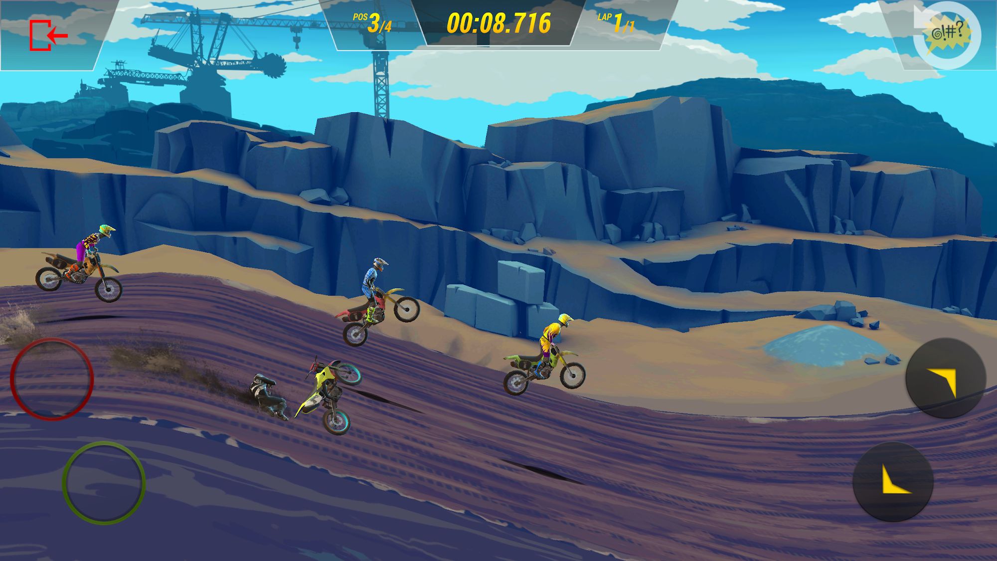 Mad Skills Motocross 3 captura de tela 1