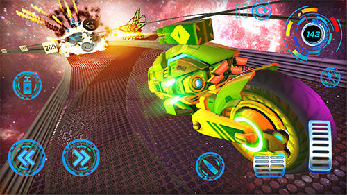 Space bike galaxy race for Android