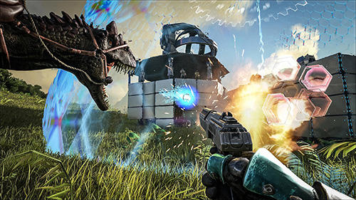 Shooter games Ark: Survival evolved