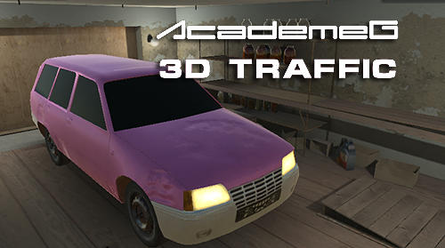 Academeg 3D traffic ícone