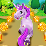 Unicorn runner 3D: Horse run icon